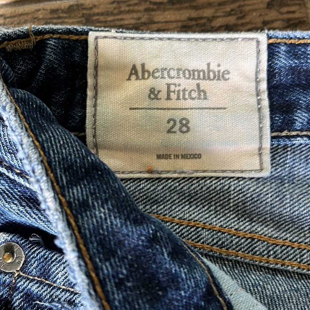 AF cutoff long denim shorts - Picture 2 of 5